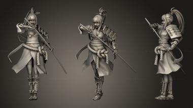 Military figurines Kyoka 3d model